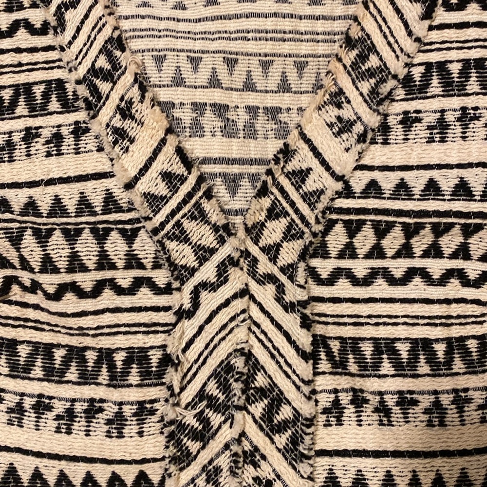 Banana Republic Tribal Woven Peplum Sleeveless Top - Picture 5 of 7